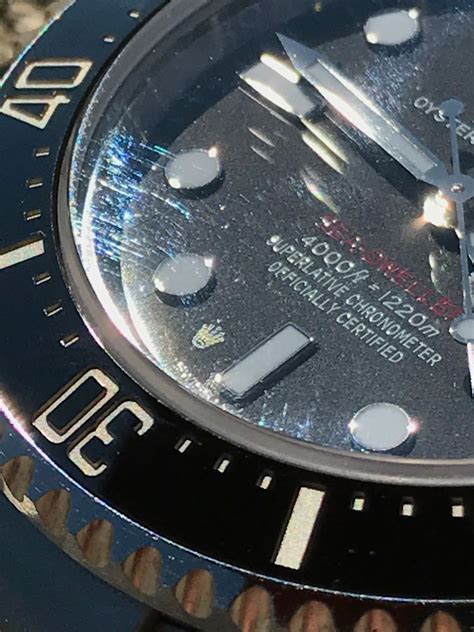 Rolex laser etched watch